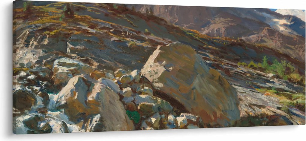 Obraz - John Singer Sargent, Simplon Pass, reprodukcia (120x50 cm)