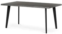 Autronic BONTEC Jedálenský stôl 160x90cm, mdf, sivý dub, HT-F4416 GREY Farba: Hnedá