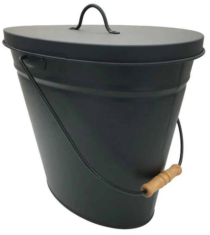 Nádoba na popol 20 l, čierna