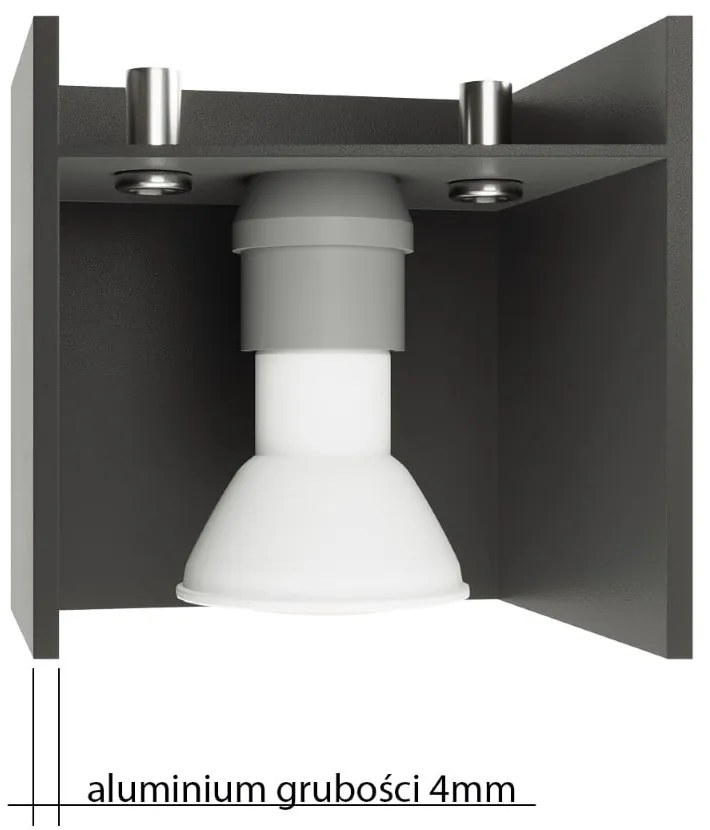 Biele nástenné svietidlo Carlo – Nice Lamps