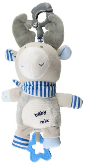 Detská plyšová hračka s hracím strojčekom a klipom Los