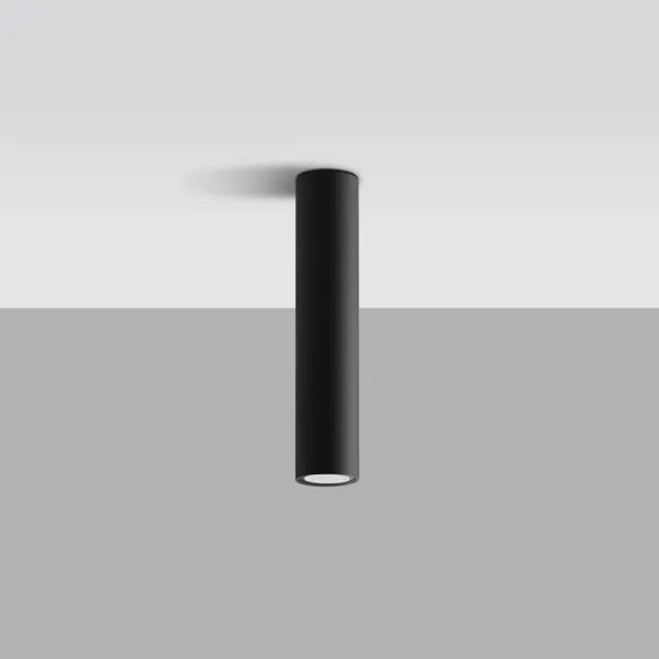 Sollux SL.0436 - Bodové svietidlo LAGOS 1xGU10/10W/230V čierna