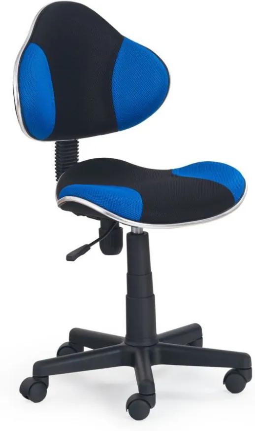Detská stolička FLASH Halmar modro-černá