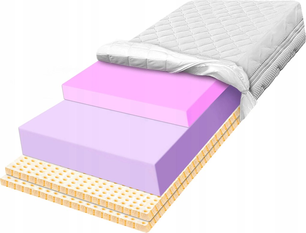 Penový matrac 170x200 hr vzdušný latex 32 cm s latexovou penou H3