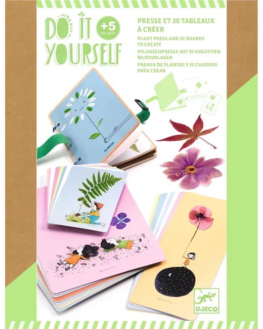 Djeco DIY Vyrob si sám: Lis na rastlinky