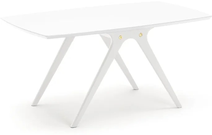 Konferenčný stolík SWING, 1100x600x520 mm, biely