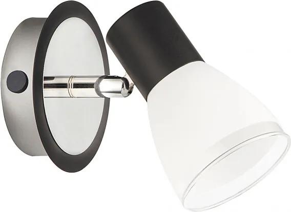 Rábalux Ati 5976 Nástenné Lampy čierny kov E14 MAX 15W IP20