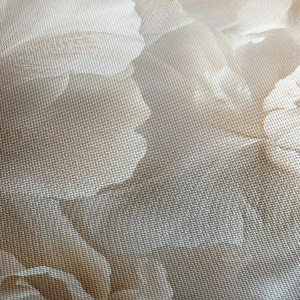 Obraz - Jemné pivonky (120x50 cm)