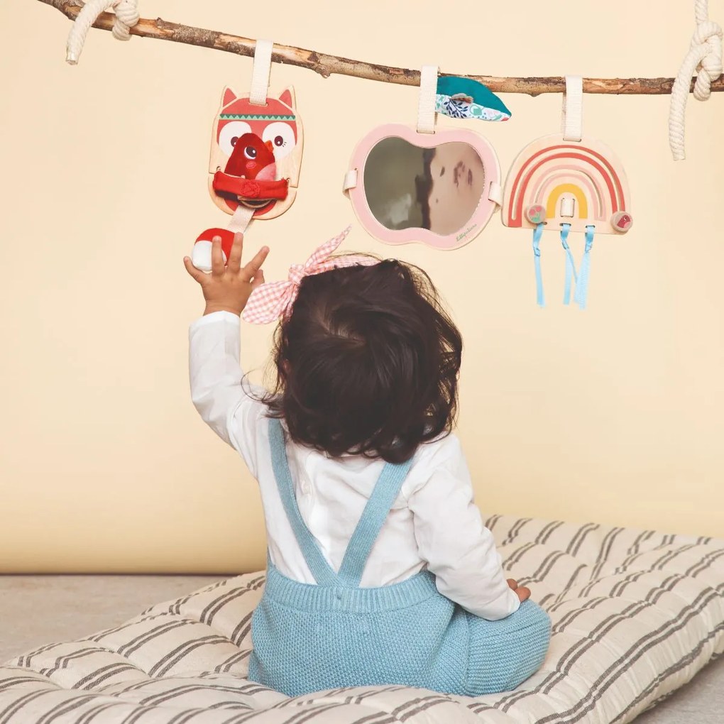 Lilliputiens - súprava 3 aktívnych panelov - líška Alice