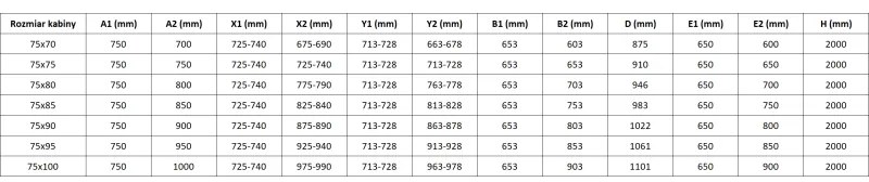 Mexen Mist-B Duo, 2-krídlový výklopný sprchový kút 75 x 75 cm, číre sklo, chrómový profil, 8A2-075-075-01-00