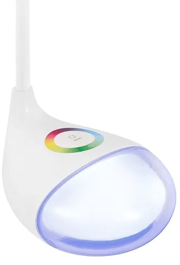 Eglo 97078 - LED Stolná lampa CABADO 1 1xLED/2,2W+0,3W/230V RGB