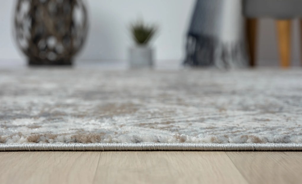 My Flair, Kusový koberec My Heart creme, 80x150, šedá, chodba / predsieň