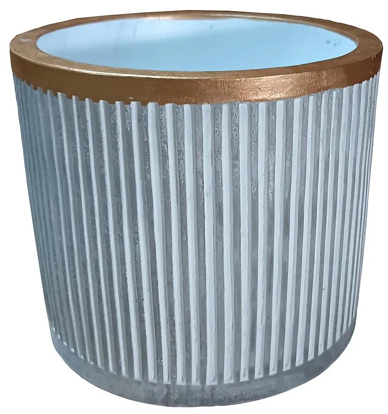 Cementový Kvetináč YS46806 12x12x10.5 cm