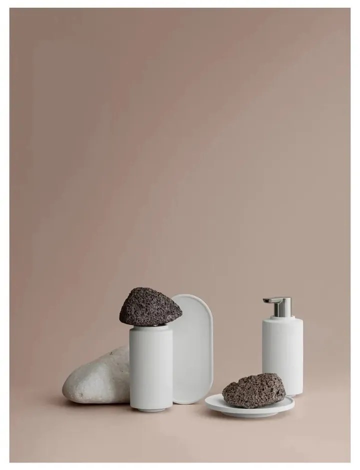 Béžový betónový dávkovač mydla 190 ml Creto – Blomus