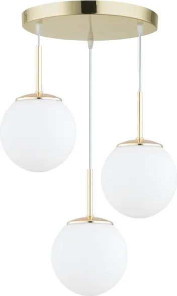 Brilagi - Luster na lanku MILO 3xE27/60W/230V zlatý