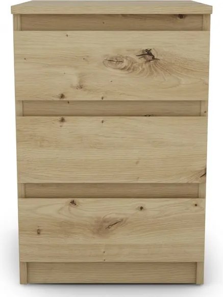 Skrinka/vysoký nočný stolík Carlos 403S, dub artisan