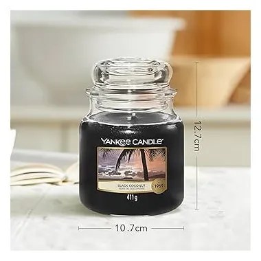 Vonná sviečka doba horenia 65 h Black Coconut – Yankee Candle
