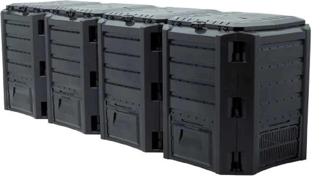 PROSPERPLAST Kompostér MODULE COMPOGREEN čierny 1600L