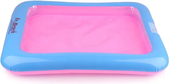 KIK Nafukovacie pieskovisko na kinetický piesok, farebné, 56 × 40 cm