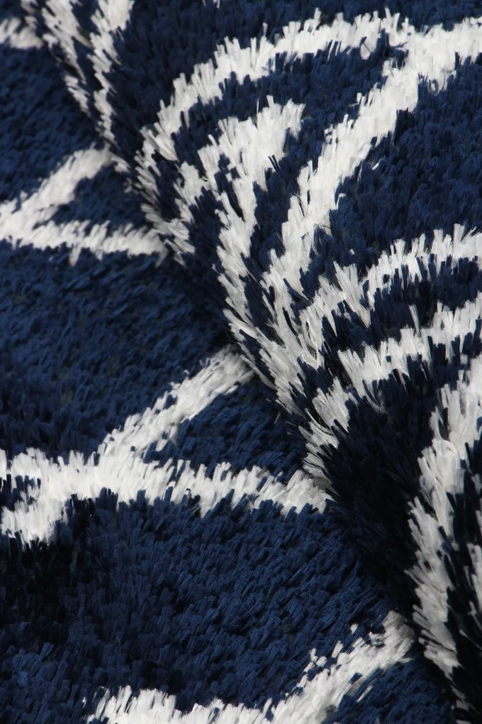 Koberec Boho 590 NAVY BLUE/CREAM rozmery koberec: 120x170 cm