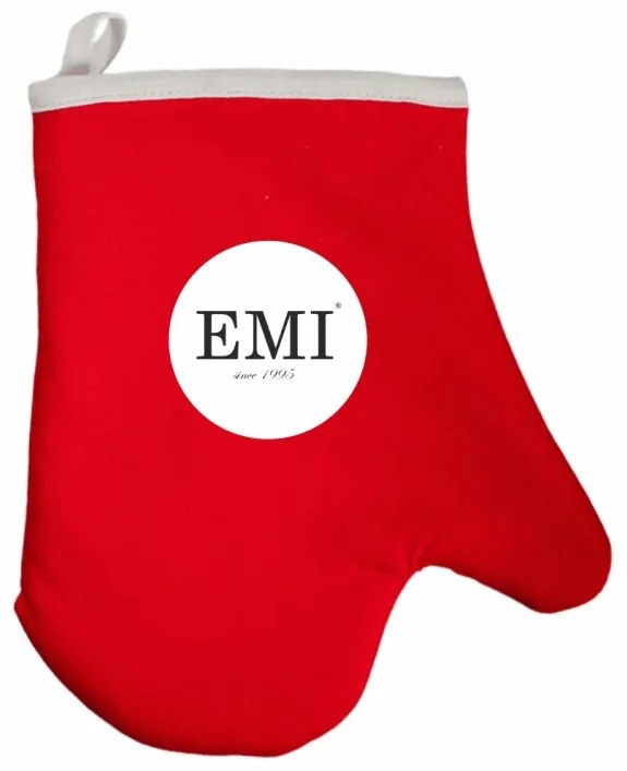 Kuchynská rukavica s vlastným logom EMI, sivá