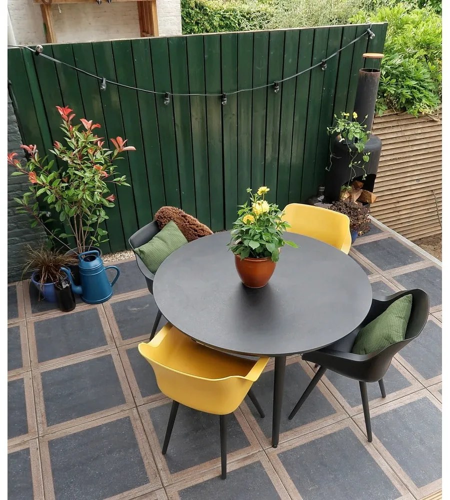 Okrúhly záhradný jedálenský stôl ø 128 cm Sophie – Hartman