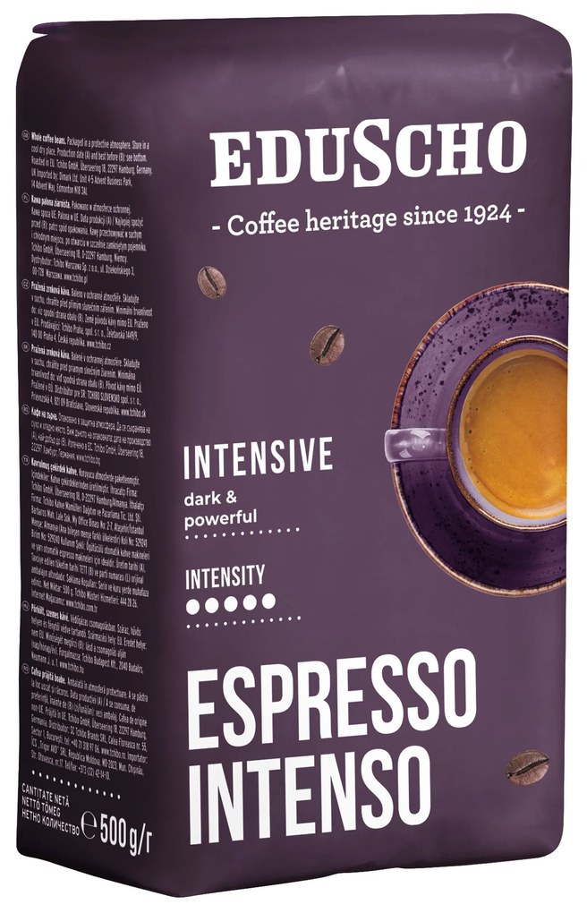 Eduscho Espresso Intenso - 500 g zrnkovej kávy