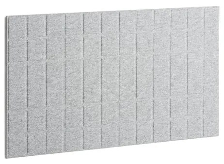 Akustický nástenný panel SPLIT, 1200x600 mm, svetlošedý