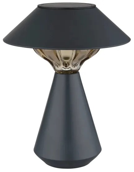 Globo 36639A - LED Solárna lampa 10xLED/0,06W/1,2V IP44 čierna