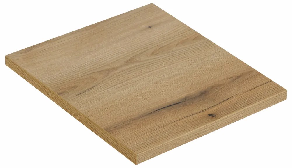 Závesná skrinka pod umývadlo Nova White II s doskou 50 cm biela/dub evoke