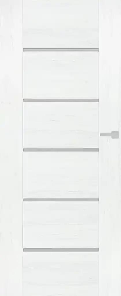 Interiérové dvere Naturel Aura pravé 70 cm borovica biela AURABB70P | BIANO