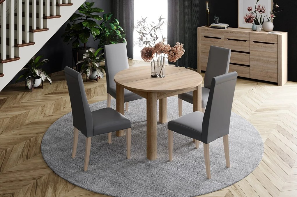 Rozkladací jedálenský stôl Indus 105/240 cm dub sonoma