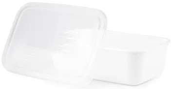 Plastové krabičky do mrazáku, Rotho FREEZE, bílá, 1 x 3,7l (30x20x9)