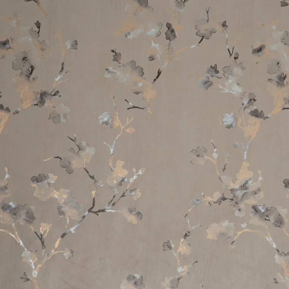 ZATEMŇOVACÍ ZÁVES NA PÁSKE SELENA 140X270 CM VZOROVANÁ