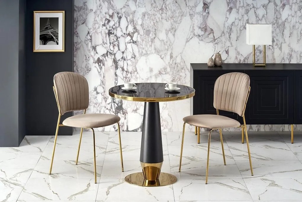 HLR, MOLINA elegantný okrúhly jedálenský stôl