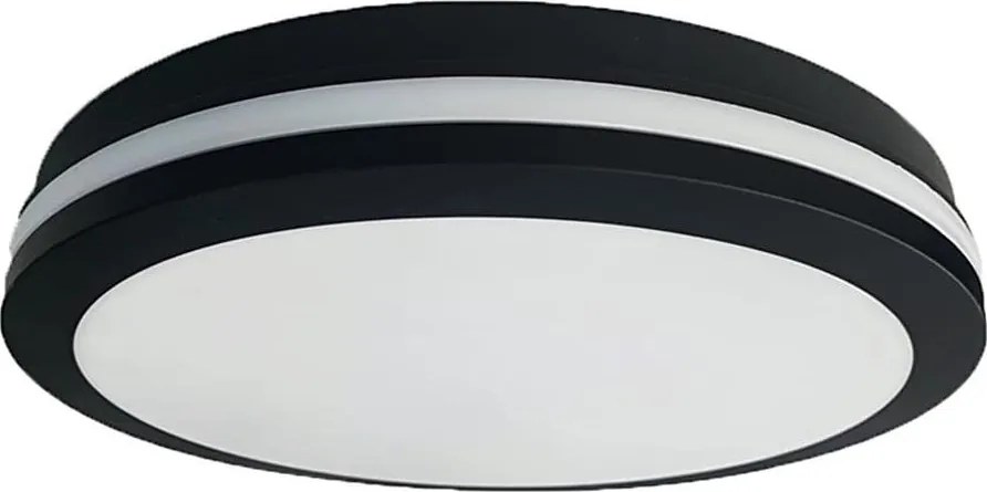 LED Vonkajšie stropné svietidlo MARLON LED/18W/230V 4000K IP54 čierna