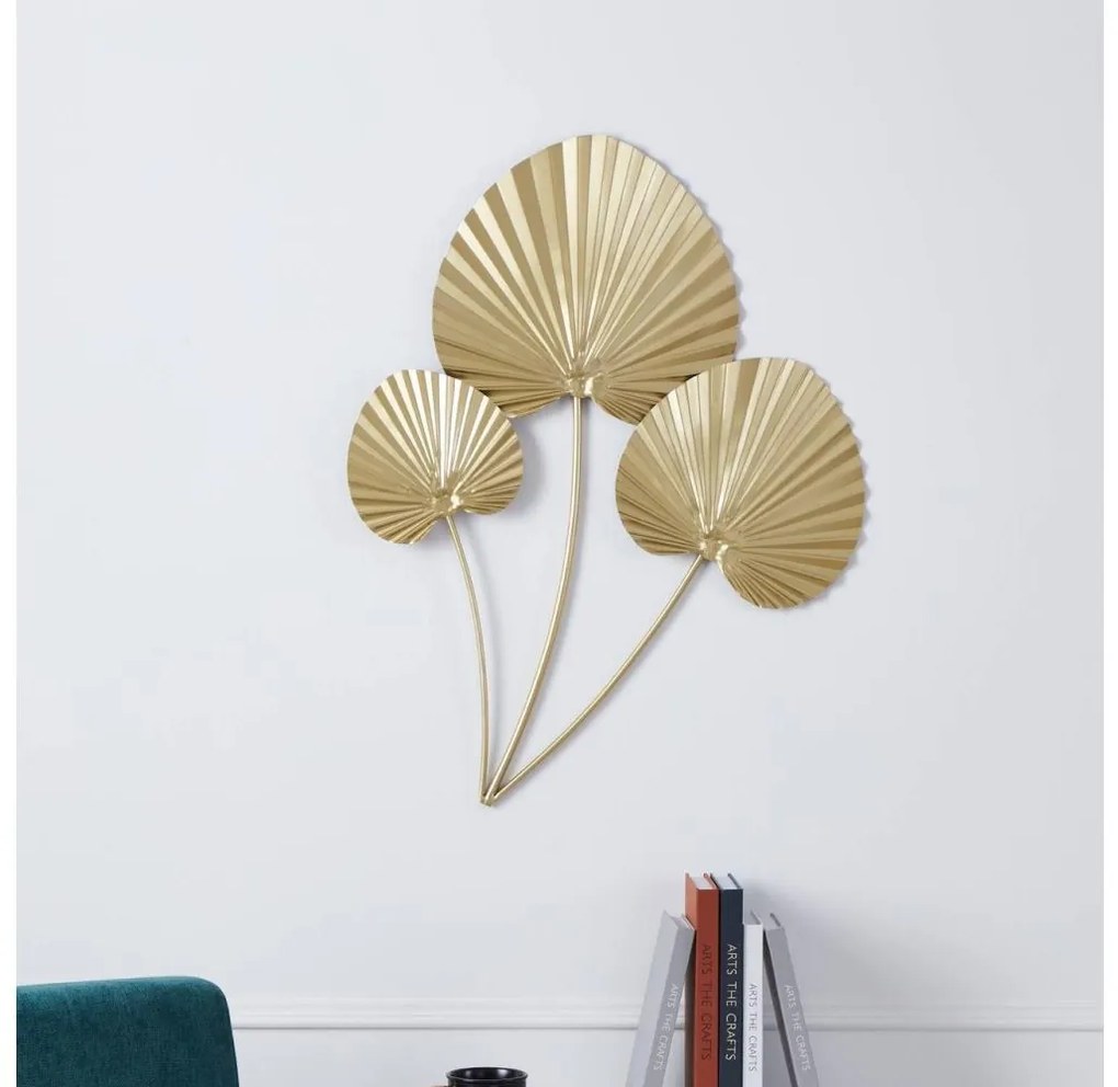 Eglo 426011 - Nástenná dekorácia CHIKUMA 77,5x59 cm zlatá