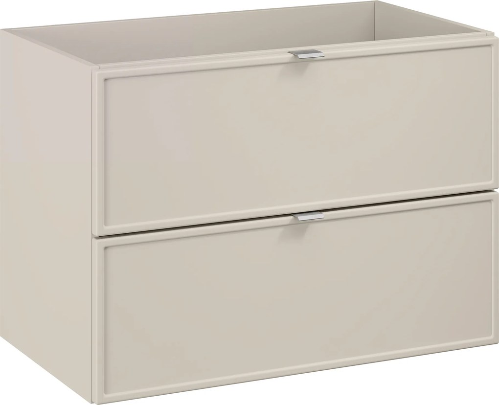 Comad Kúpeľňová skrinka pod umývadlo Bella Cashmere 80 kašmír
