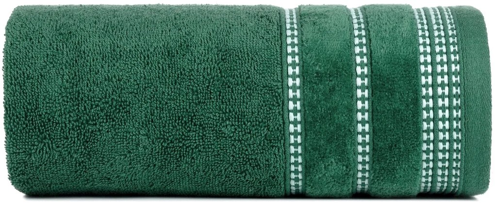 BAVLNENÝ UTERÁK AMANDA6 50X90 CM TMAVOZELENÁ