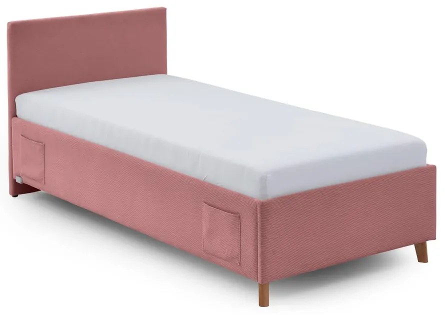Ružová detská posteľ s úložným priestorom 90x200 cm Cool – Meise Möbel
