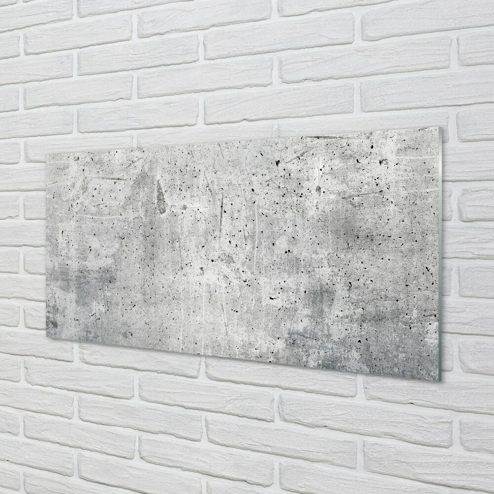 Obraz na skle štruktúra kameňa betón 125x50 cm