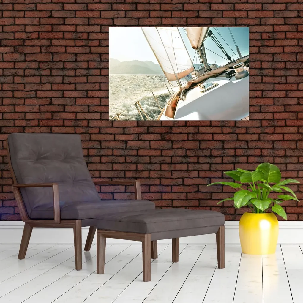 Obraz - Jachta (90x60 cm)