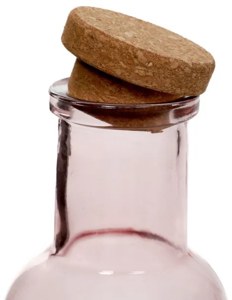 Karafa MAEVE ružová s korkom 891026 1L