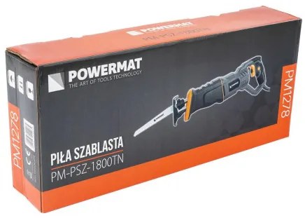 Sammer Elektrická šabľová píla Powermat PM-PSZ-1800TN | 1800W | 20× plátkov PM1278