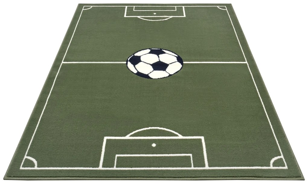 Hanse Home, Detský koberček Adventures 105526 Green, 80x150, zelená, detská izba