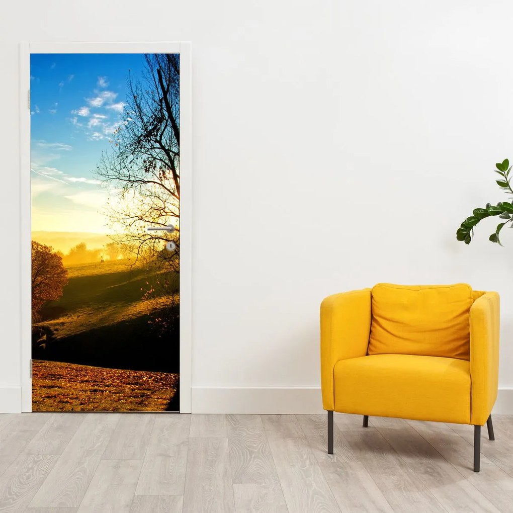 Fototapeta na dvere - Východ slnka (95x205cm)