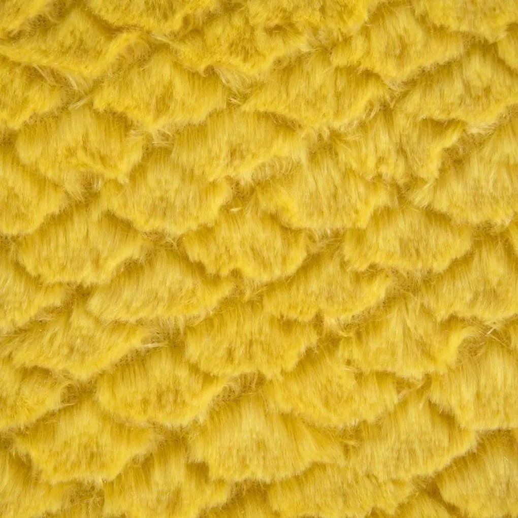 Dekorstudio Kožušinová deka - horčicová - K94 - C Rozmer deky: 70x160cm