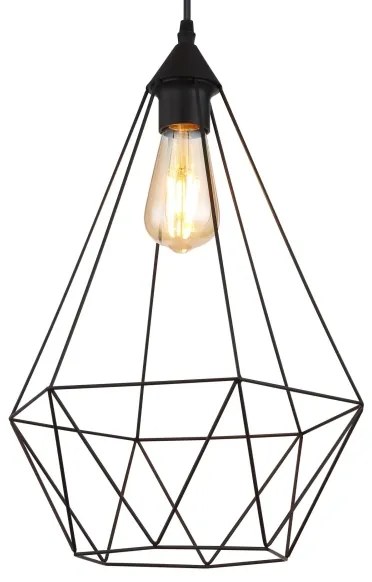 Globo 15745H1 - Luster na lanku ZACHARY 1xE27/60W/230V pr. 30 cm