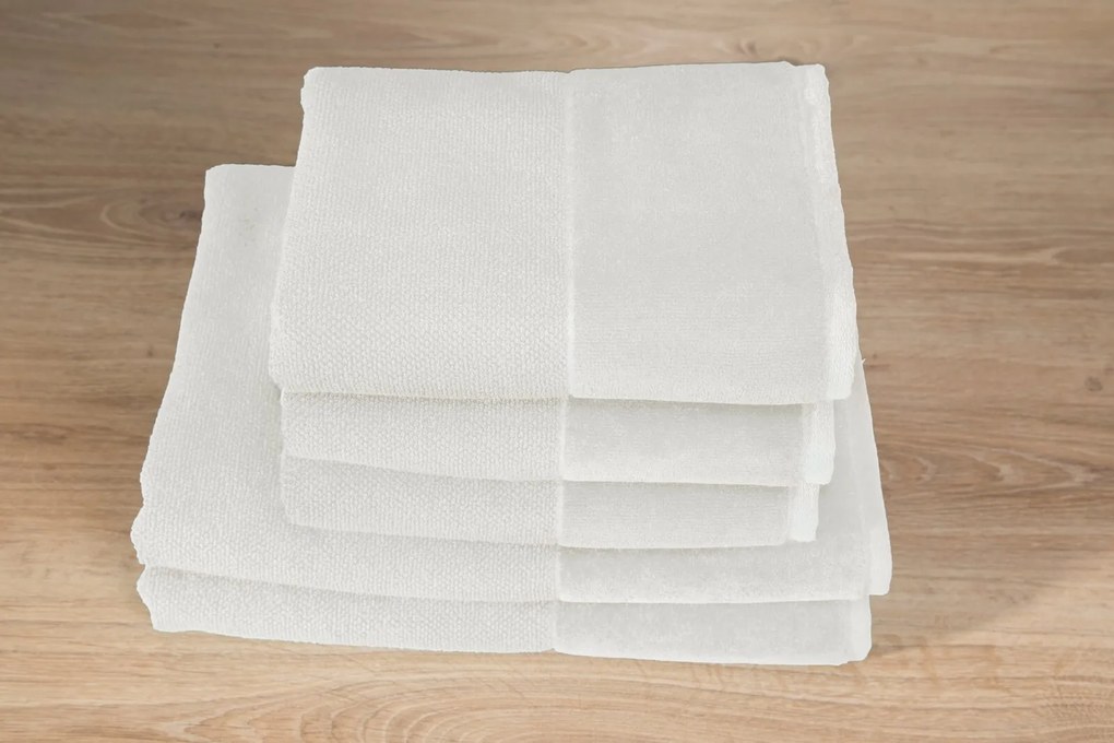 BAVLNENÝ UTERÁK LUCY1 SADA 6KS 30X50 CM KRÉMOVÁ