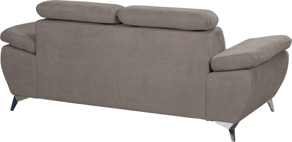 Dvojsedák Gisele, béžová taupe látka